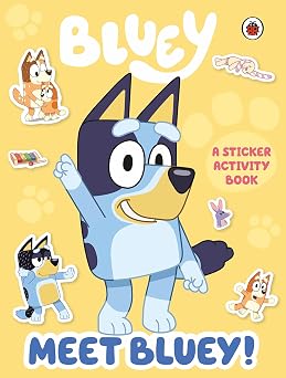 Bluey: Meet Bluey! Sticker Activity Book por 3,40€ en Amazon
