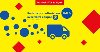 5€ de remise immédiate via Lidl+ dès 50€ d'achat sur Lidl