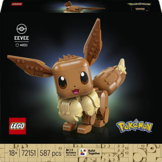 LEGO Pokémon Eevee 72151 bouwpakket voor €39,99 bij Bol