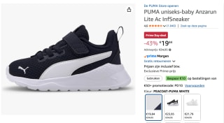 Puma Anzarun Lite sportschoenen voor kinderen voor €19,84 bij Amazon