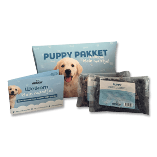 Gratis WOOOF Puppypakket bij Wooof