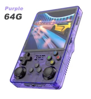 Consola Portátil R36S 3.5'' 64 GB por $285 en AliExpress