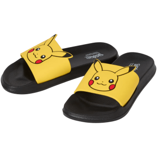 Pokémon Pikachu en Stitch Badslippers voor €3,95 bij de Action