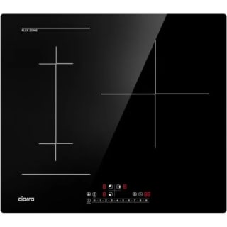 CIARRA 6500W Placa de inducción 3 fuegos Función Boost y Zona Flex 59cm por 191,99€