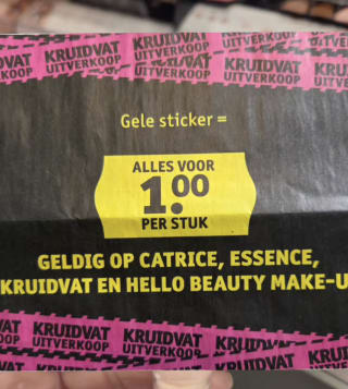 Essence, Catrice en Kruidvat make up voor slechts 1 euro
