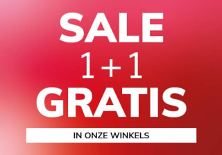 1+1 gratis op alle sale bij MS Mode in de winkels