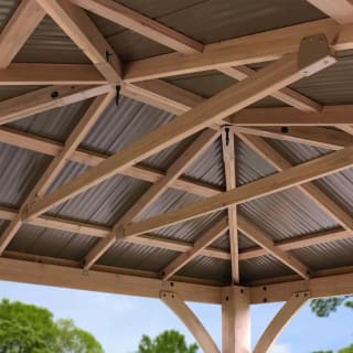 Yardistry, Pérgola de Madera 3.6mx3.06m por $22,999 en Costco