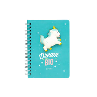 Mr. Wonderful libreta espiral Dream Big con unicornio por 2,99€