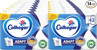 42 rollos Papel Cocina Colhogar Adapt de 5 capas por 19.06€