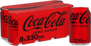 Coca-Cola Zero Sugar 8 x 330ml – £2.85 (S&S) | Amazon Deal