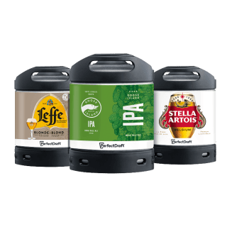 Pack 2+1 (3 fûts PerfectDraft 6L) maintenant pour 59,80€
