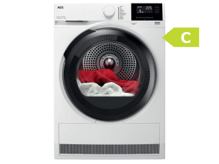 AEG 7000 SensiDry warmtepompdroger 9 kg TR739GP4B voor €449 bij iBOOD