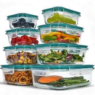 uandu Lot de 8 Boîtes Alimentaires en Verre Hermétiques pour 19,99€ chez Amazon