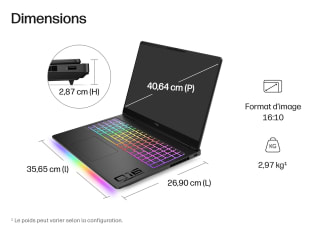 HP HyperX OMEN MAX 16 (16-ah1013nf) pour 2649€ chez HP