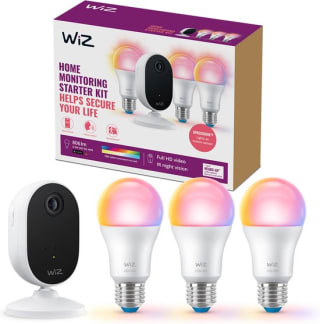 WiZ Starterkit - Home Monitoring (camera + 3 slimme LED-lampen) voor €49,99 bij Bol