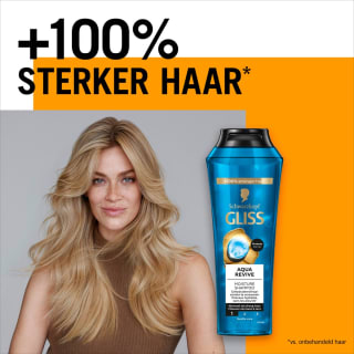 Gliss Aqua Revive shampoo (6x 250 ml) voor €11,49 bij Bol