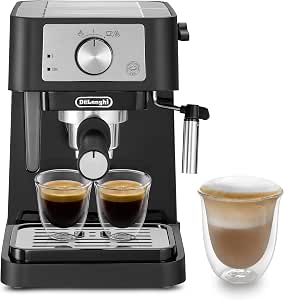 De'Longhi Cafetera Espresso Manual con Espumador Manual por 74€