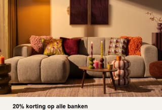 20% korting op alle banken bij Kwantum