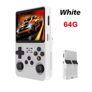 Consola Portátil R36S 3.5'' 64 GB por $285 en AliExpress