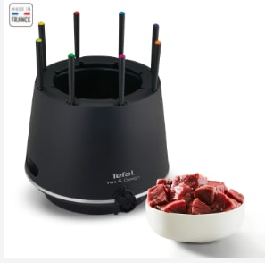 Thermorespect Inox et Design, appareil à fondue, antiadhésif à 69,99€