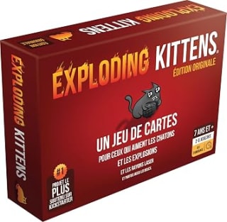 Exploding Kittens : le jeu de base pour 10,99€ chez Amazon