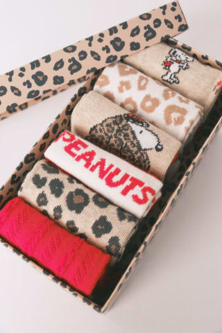 Pack 6 calcetines largos algodón Snoopy por 16.99€
