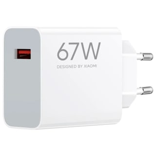 Cargador Xiaomi 67W HyperCharge Power Adapter (1xUSB-A) Blanco por 10,95€ en Coolmod