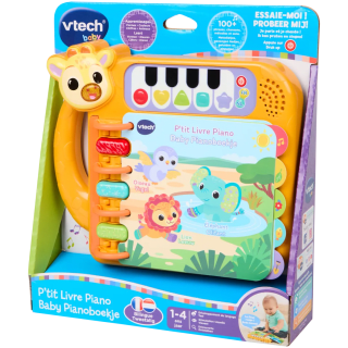 VTech baby pianoboekje Met geluid voor €12,95 bij de Action