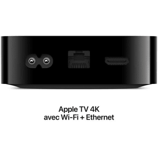 Apple TV 4K 128 Go pour 189€ chez Leclerc