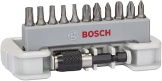 Bosch 11-delige schroefbitset inclusief bithouder voor €6,03 bij Amazon