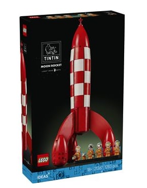 LEGO® Ideas 21367 La fusée de Tintin® pour 159,99€