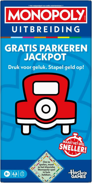Monopoly Gratis Parkeren Jackpot-uitbreiding voor €6,50 bij Amazon