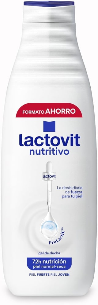 2 botes Lactovit Gel de Ducha Nutritivo ProLactic10 (750 ml) por 4.12€ en Amazon