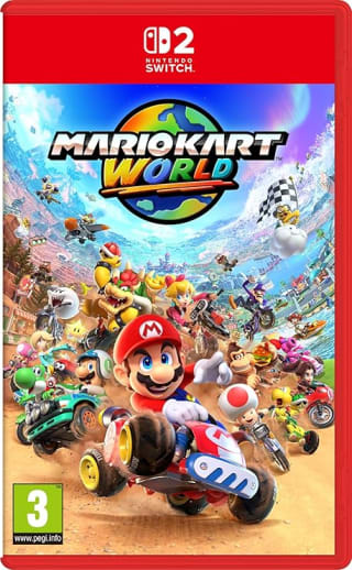 Nintendo Switch 2 Mario Kart: World voor €61,95 dmv code bij Amazon