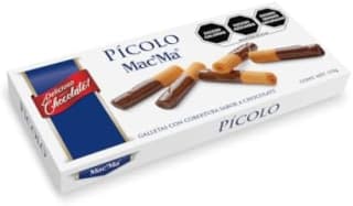 Mac'Ma Galleta cubierta de chocolate Picolo 115g por $36 en Amazon