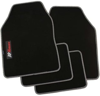 PETEX Alfombrillas universales de Carbono para Coche, 4 piezas por 11,97€ en Amazon