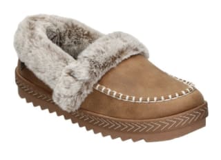 Skechers BOBS COZY KISS Dames Sloffen - Chestnut voor €29,99 bij bol