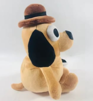 This Is Fine Meme Coffee Dog juguete de peluche $6.600 Solo en AliExpress.com