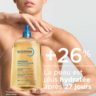 Bioderma Atoderm Huile de douche 1L pour 12,60€ chez E.Leclerc