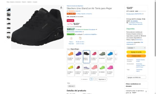 Tenis Skechers Uno-Stand on Air por $850 | Amazon