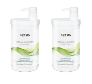 2 x 1L de Kefus Crema Conductora Radiofrecuencia Hidratante Profesional por 19.98€