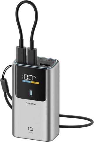 CUKTECH Power Bank Mini 10000mAh(2S1P) 55W Batería Externa Carga Rápida por 23.99€