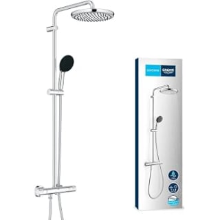 Colonne de douche et salle de bain thermostatique carrée JACOB à 199,99€