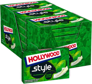 Hollywood Style Chlorophylle (lot de 18 étuis de 12) pour 11€ chez Amazon