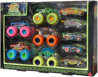 Coffret Hot Wheels Monster Trucks 10 véhicules maintenant pour 23,54€