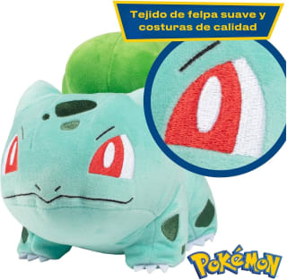 Pokémon Mochila de Peluche pequeña Bulbasaur por $299.50 en Amazon