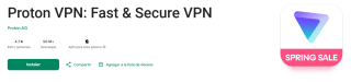 Proton VPN: Fast & Secure VPN por 1 Mes por $10