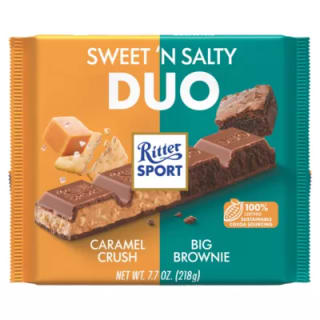 Ritter Sport Sweet n' Salty 218g – 35p Instore at Abbey Lane