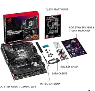 ASUS ROG Strix X870E-E Gaming WiFi AMD $337.489 en Amazon.com