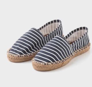 Alpargatas estampadas de mujer REX color azuo marino armada por 4.99€